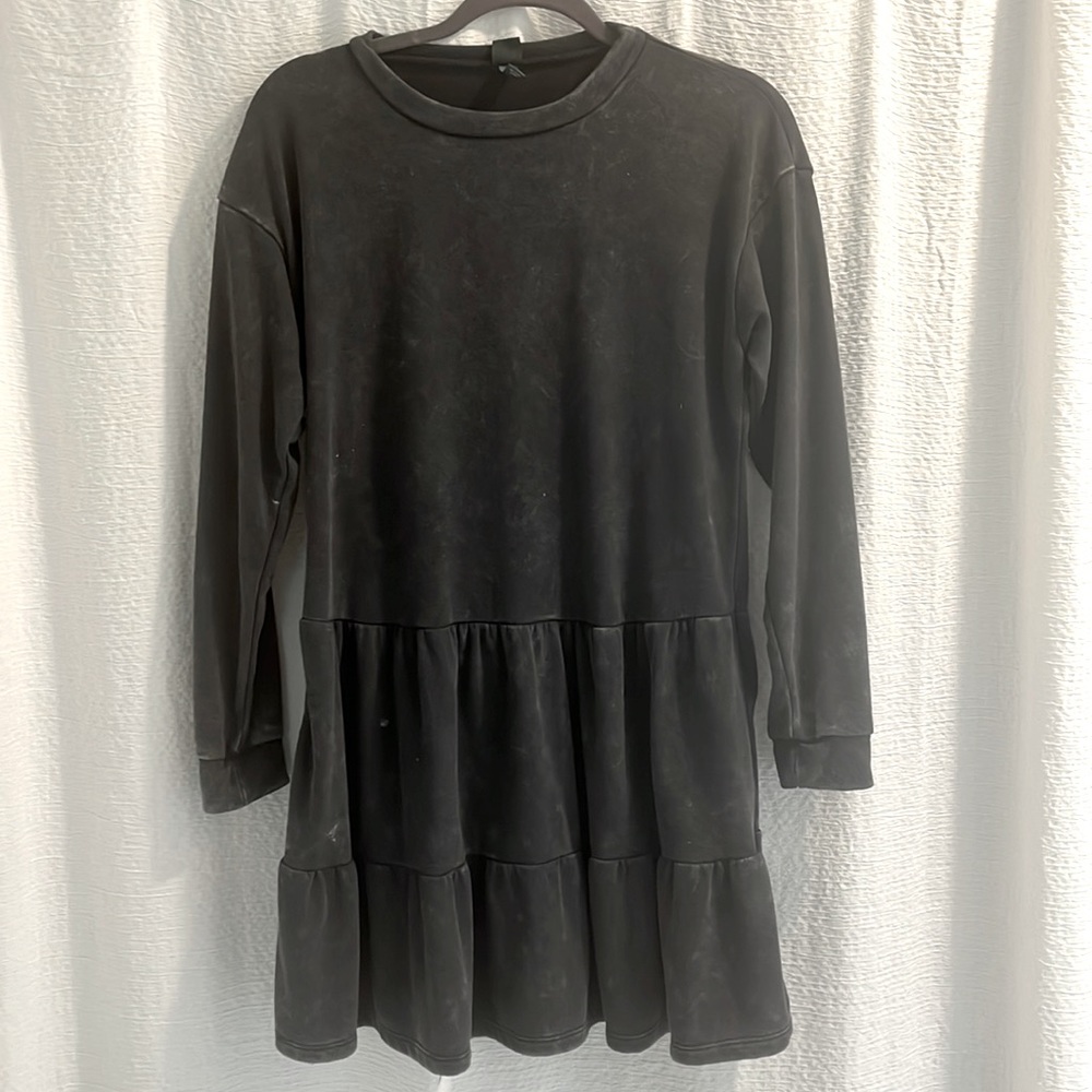 distressed comfy dress